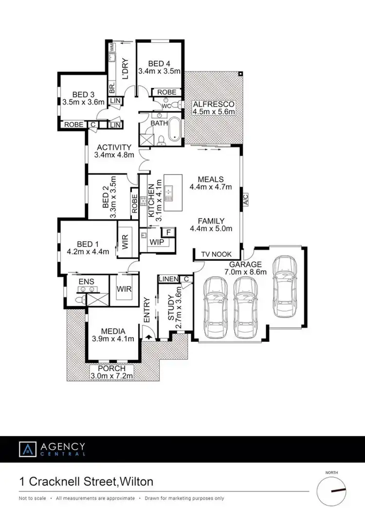 Floorplan of Homely house listing, 1 Cracknell Street, Wilton NSW 2571