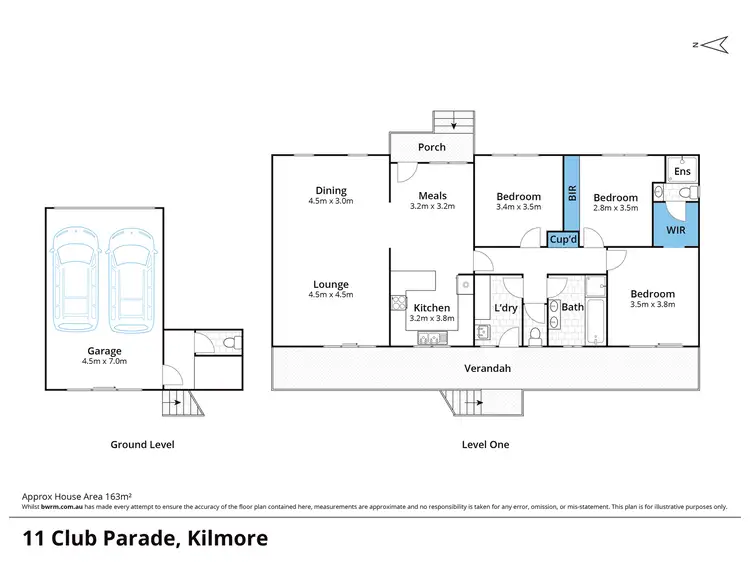 Floorplan of Homely house listing, 11 Club Parade, Kilmore VIC 3764