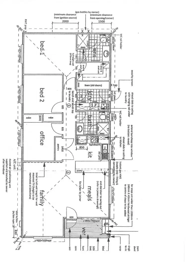 Floorplan of Homely retirement listing, 35/49 Peake Terrace, Waikerie SA 5330