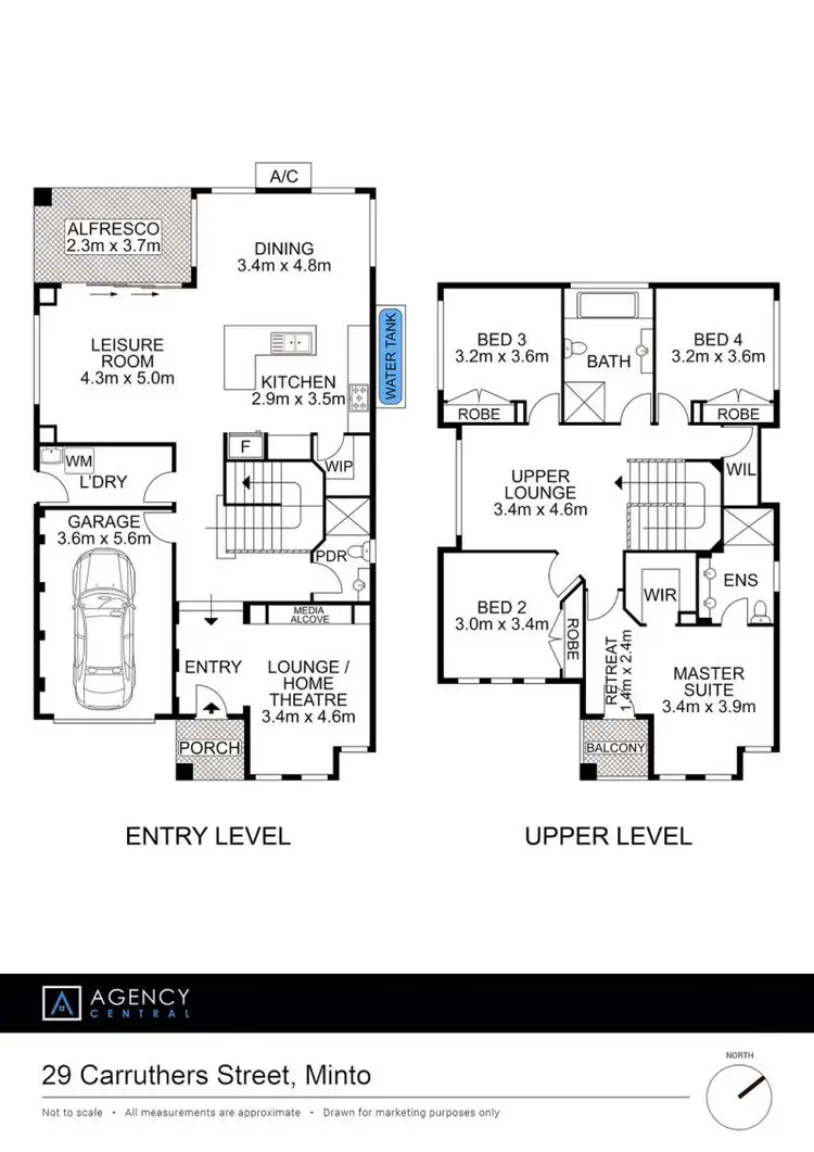 Floorplan of Homely house listing, 29 Carruthers Street, Minto NSW 2566