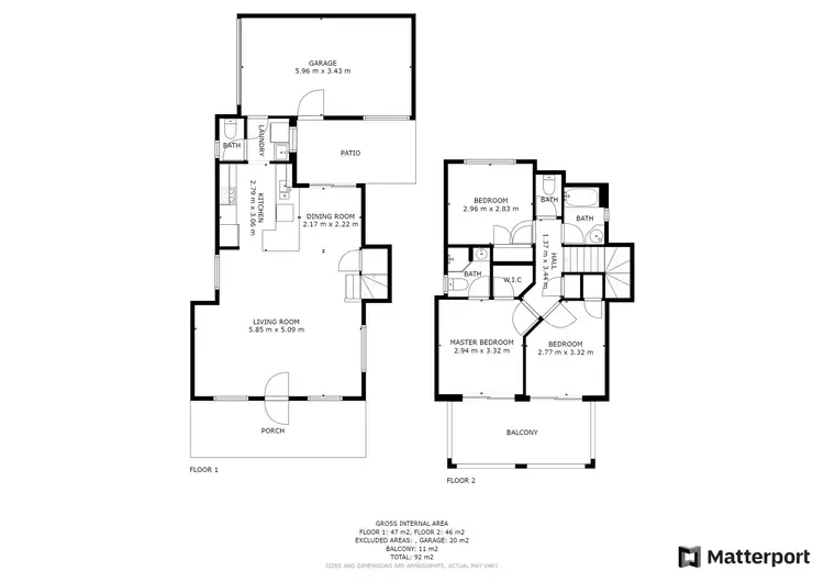 Floorplan of Homely townhouse listing, 4/61 Groom Street, Gordon Park QLD 4031