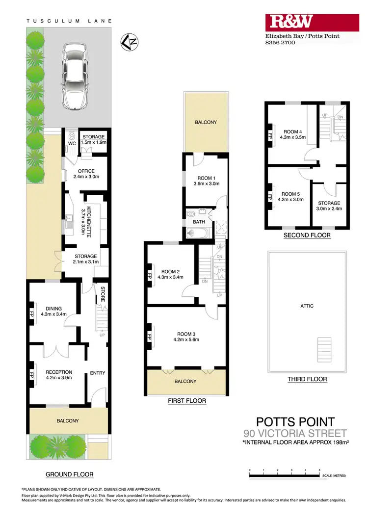 Floorplan of Homely terrace listing, 90 Victoria Street, Potts Point NSW 2011
