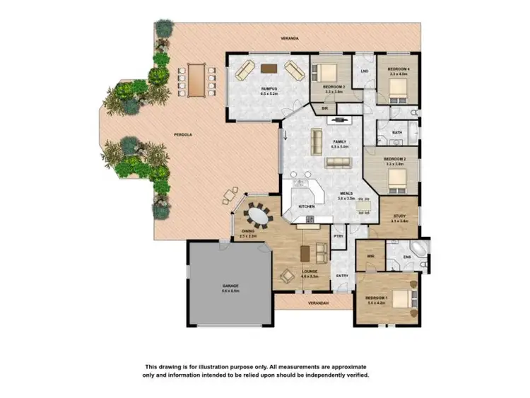Floorplan of Homely house listing, 9 Stableford Court, Worrolong SA 5291