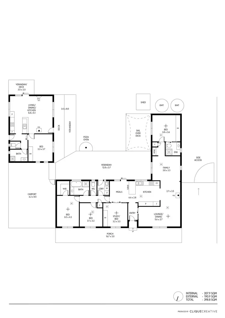 Floorplan of Homely house listing, Address available on request