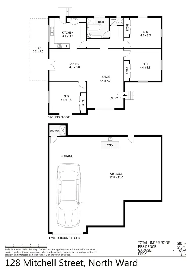 Floorplan of Homely house listing, 128 Mitchell Street, North Ward QLD 4810