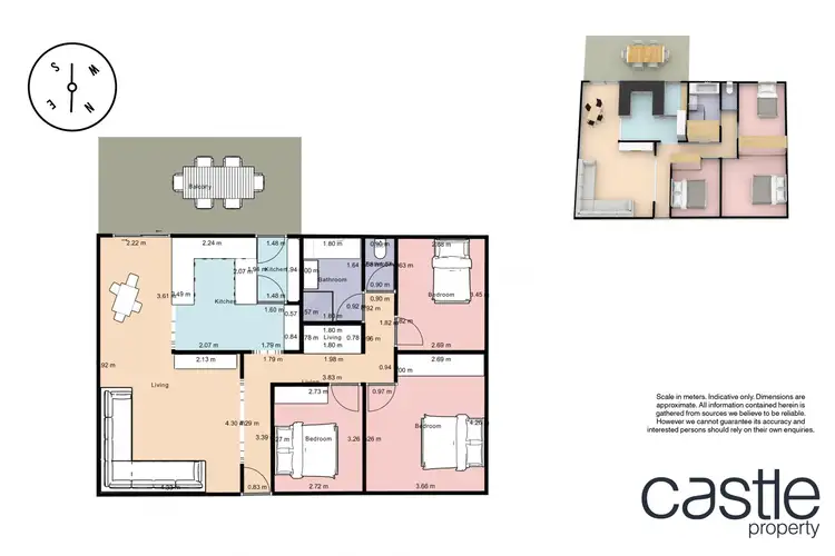 Floorplan of Homely house listing, 6 Whitburn Cl, Charlestown NSW 2290