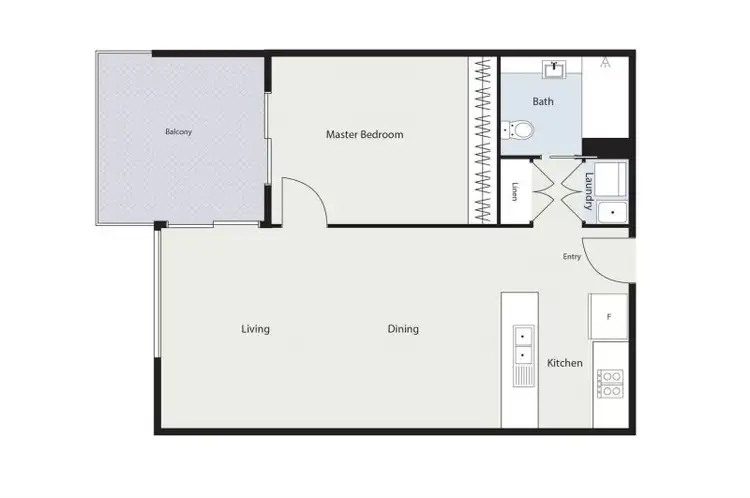 Floorplan of Homely apartment listing, 19/4 Thadoona St, Crace ACT 2911