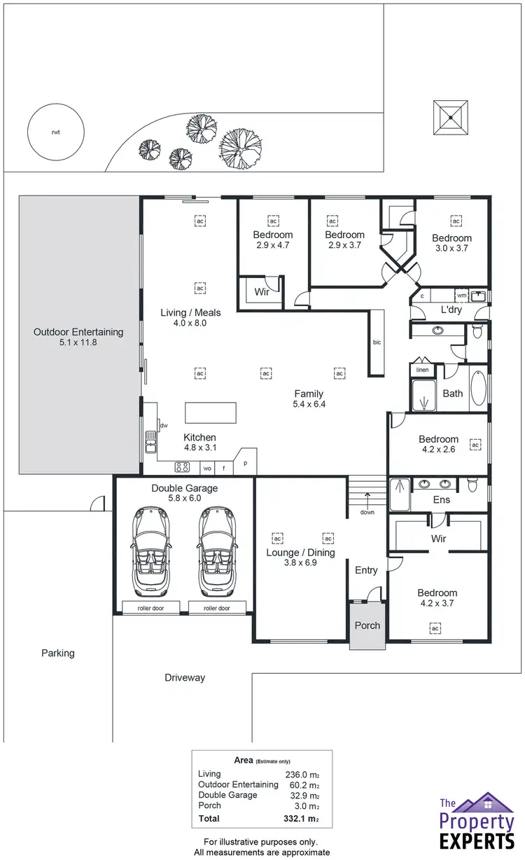 Floorplan of Homely house listing, 23 Cascabel Way, Noarlunga Downs SA 5168