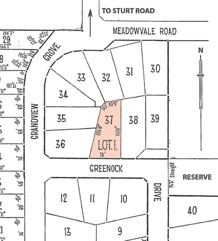 Floorplan of Homely house listing, 1 Greenock Drive, Sturt SA 5047