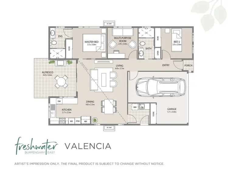 Floorplan of Homely retirement listing, 82/49 Creek Road, Burpengary East QLD 4505