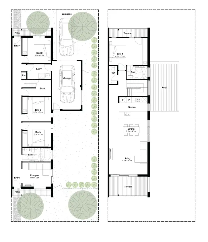 Floorplan of Homely townhouse listing, Lot 218/247 St Albans Road, Sunshine North VIC 3020