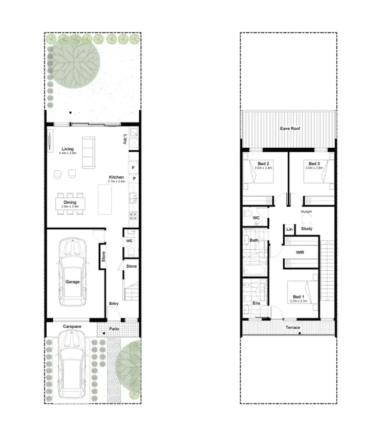 Floorplan of Homely townhouse listing, Lot 145/247 St Albans Road, Sunshine North VIC 3020
