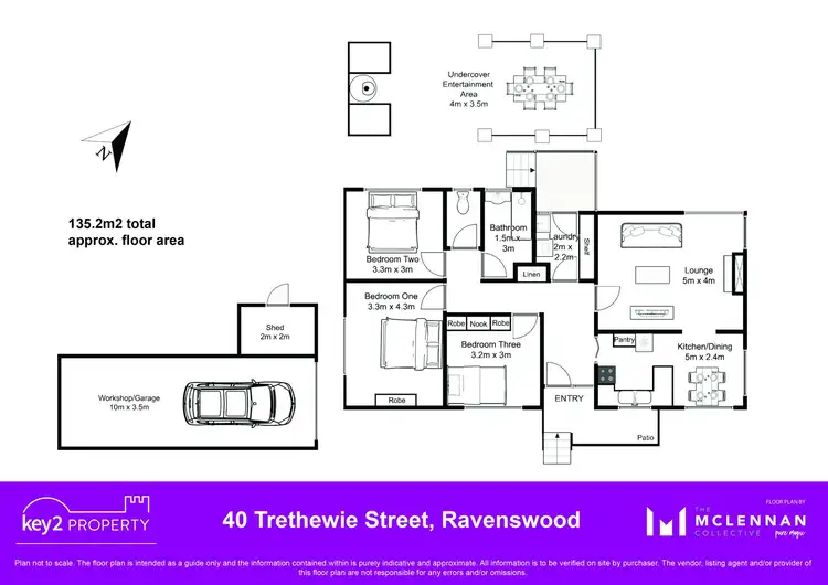 Floorplan of Homely house listing, 40 Trethewie Street, Ravenswood TAS 7250