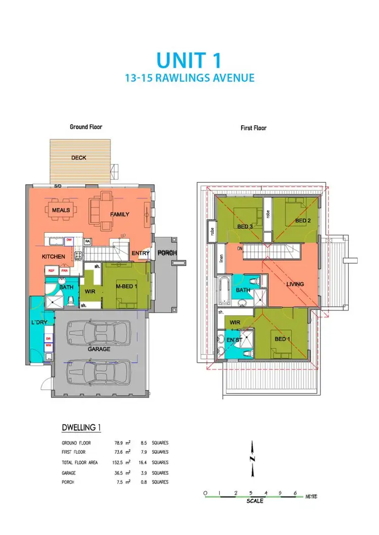 Floorplan of Homely house listing, Unit 1/13-15 Rawlings Avenue, Ferntree Gully VIC 3156