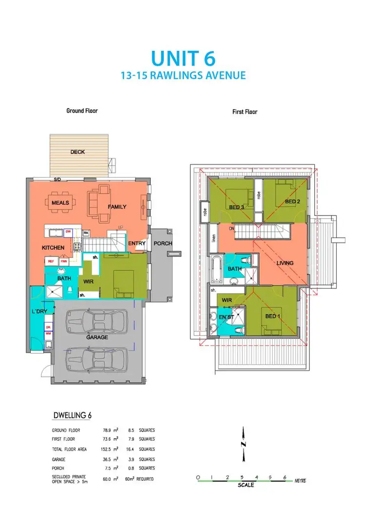 Floorplan of Homely house listing, Unit 6/13-15 Rawlings Avenue, Ferntree Gully VIC 3156