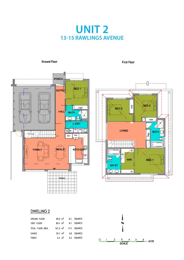 Floorplan of Homely house listing, U2/13-15 Rawlings Avenue, Ferntree Gully VIC 3156