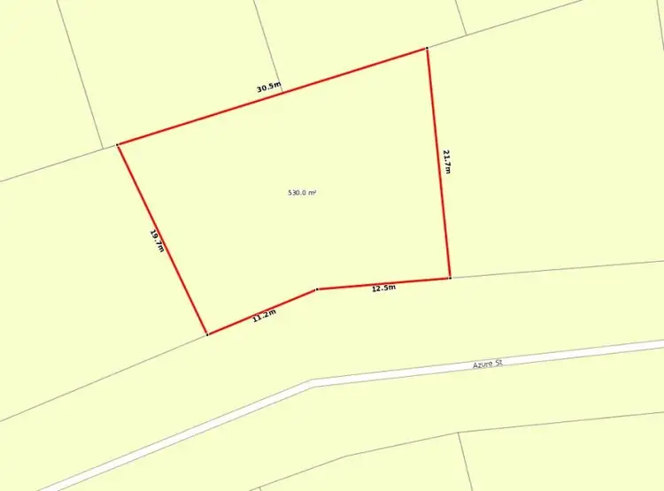 Floorplan of Homely house listing, 13 Azure Street, Goodna QLD 4300