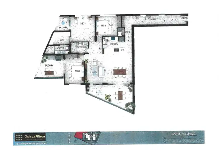 Floorplan of Homely unit listing, 16/15 Benabrow Avenue, Bellara QLD 4507