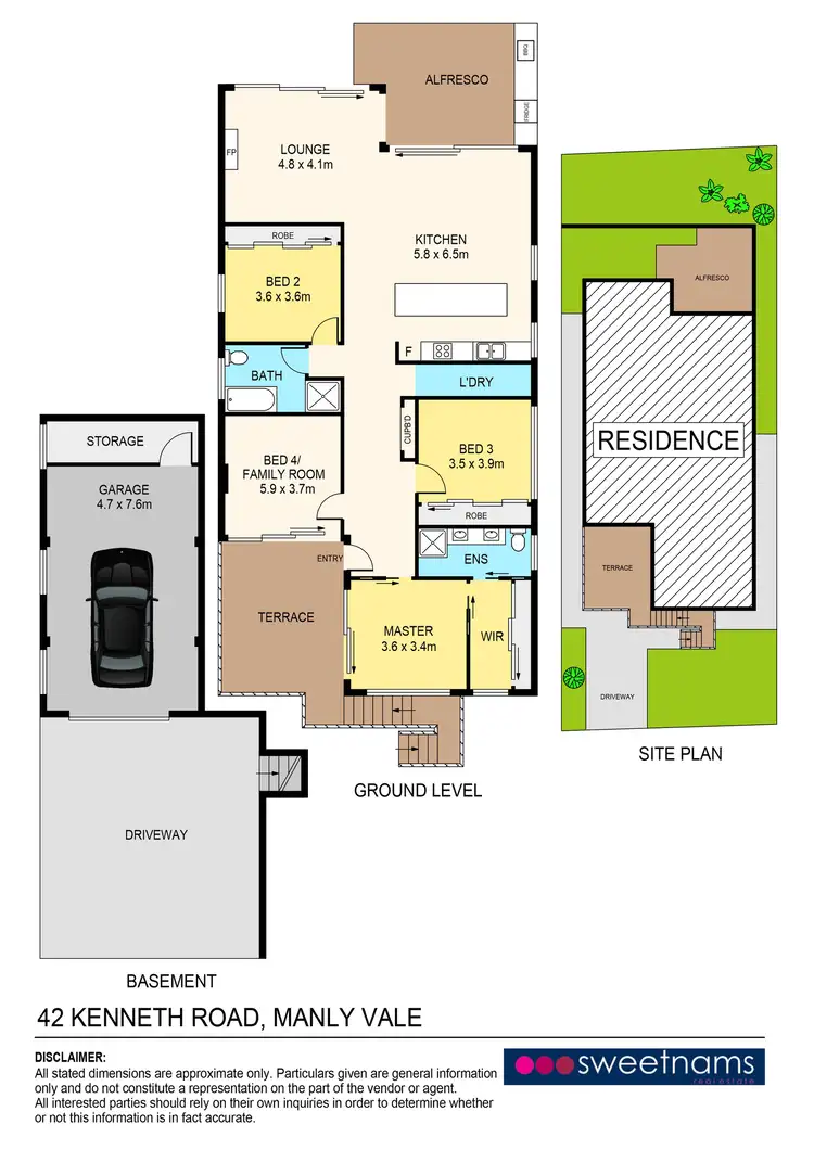 Floorplan of Homely house listing, 42 Kenneth Road, Manly Vale NSW 2093