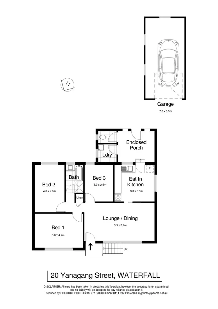 Floorplan of Homely house listing, 20 Yanagang Street, Waterfall NSW 2233