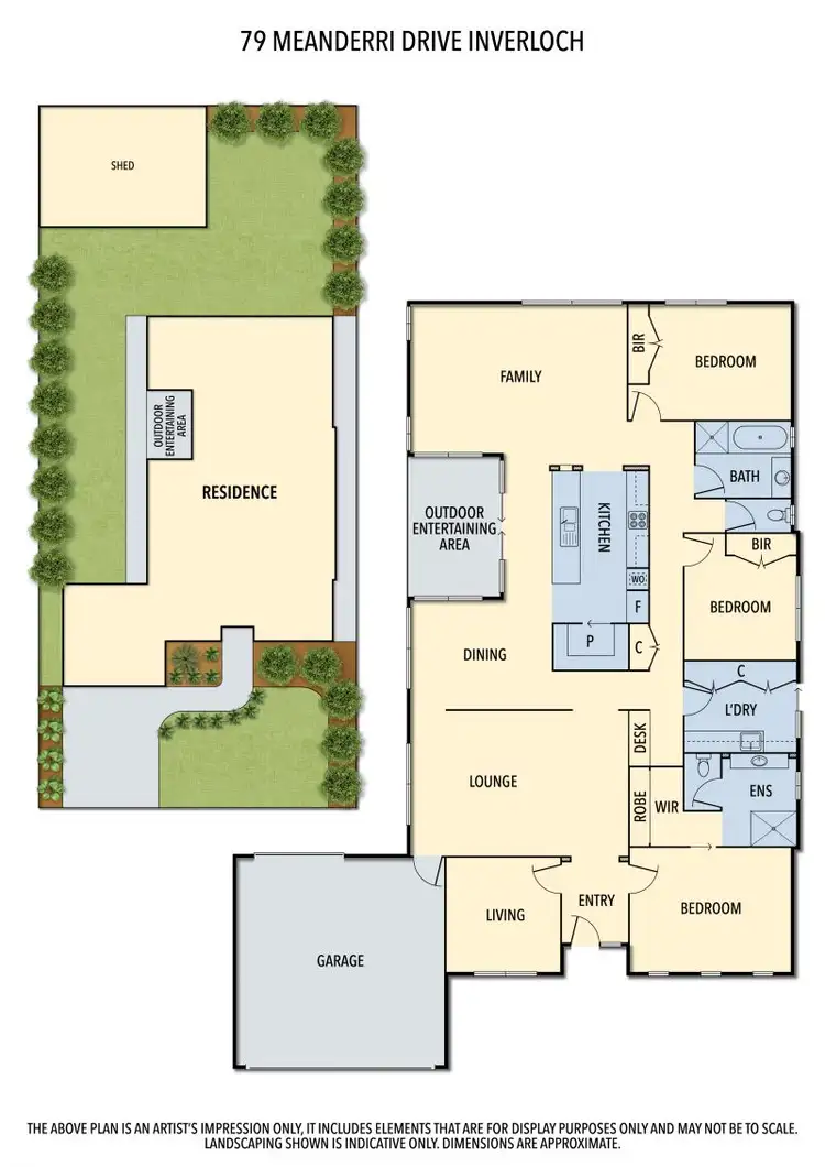 Floorplan of Homely house listing, 79 Meanderri Drive, Inverloch VIC 3996