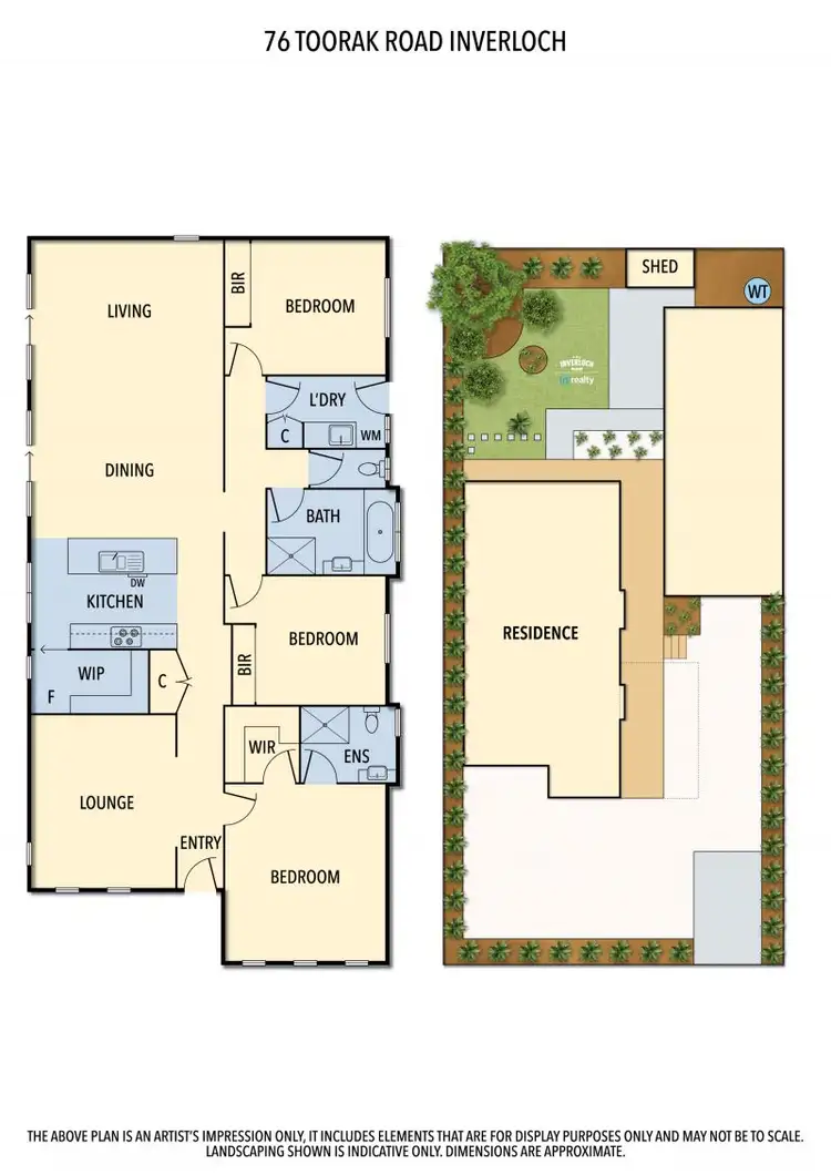 Floorplan of Homely house listing, 76 Toorak Road, Inverloch VIC 3996