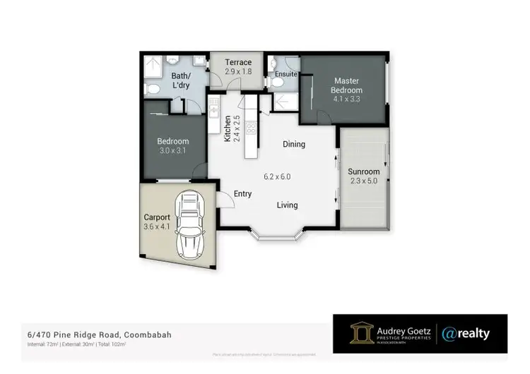 Floorplan of Homely retirement listing, 6/470 Pine Ridge Road, Coombabah QLD 4216