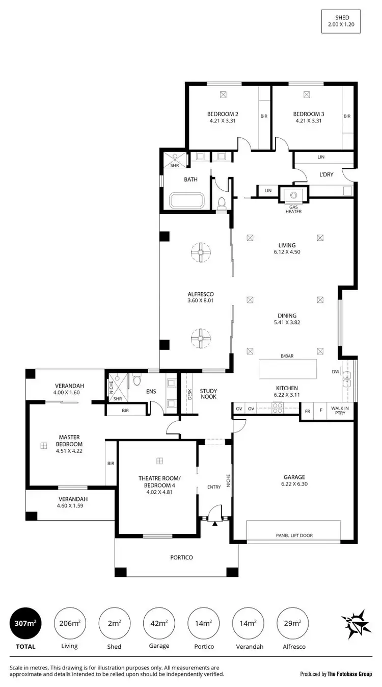 Floorplan of Homely house listing, 10 Ascot Circuit, Golden Grove SA 5125