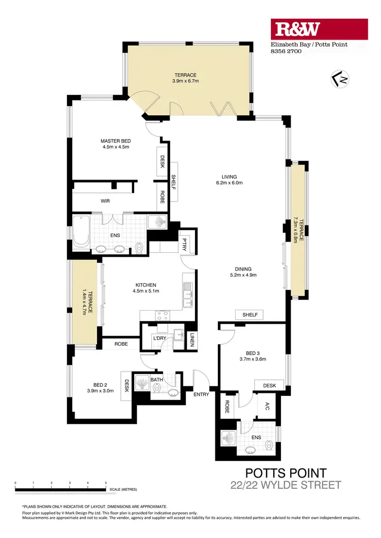 Floorplan of Homely apartment listing, 22/22 Wylde Street, Potts Point NSW 2011