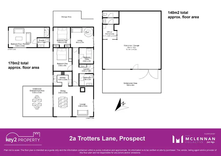 Floorplan of Homely house listing, 2A Trotters Lane, Prospect TAS 7250