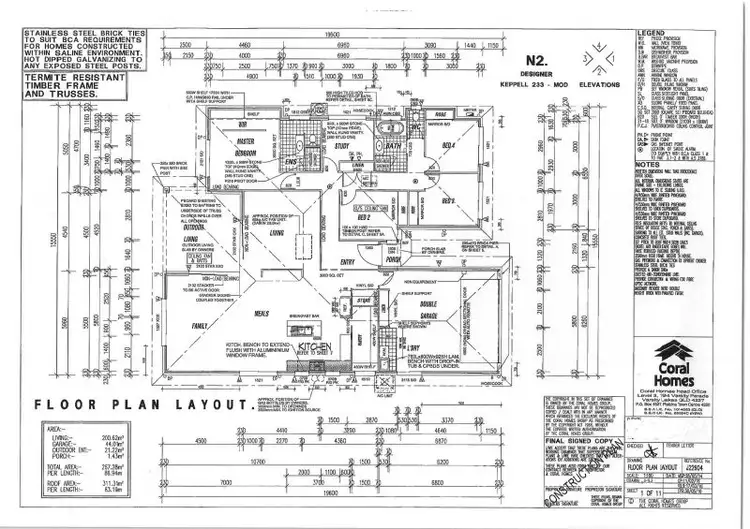 Floorplan of Homely house listing, 43 Dunebean Dr, Banksia Beach QLD 4507