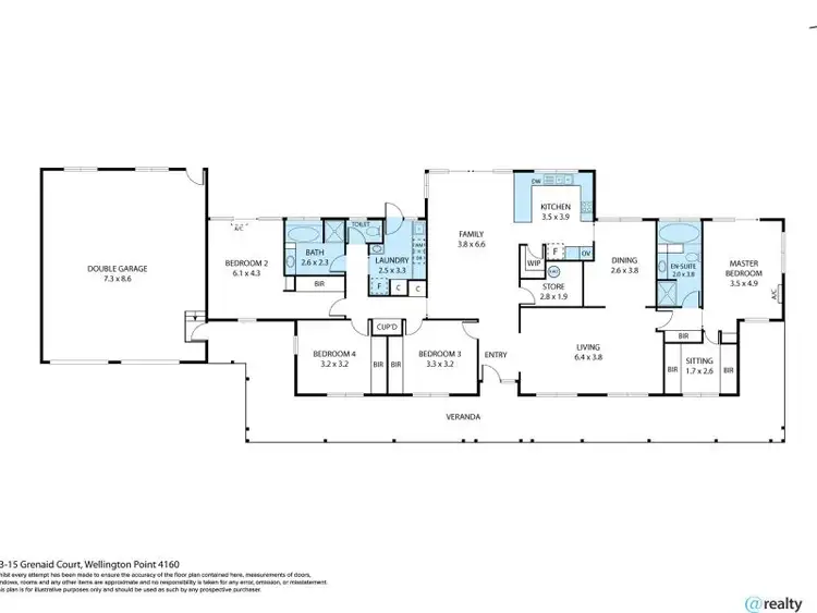 Floorplan of Homely house listing, 13-15 Grenaid Court, Wellington Point QLD 4160