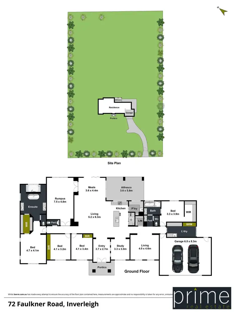 Floorplan of Homely house listing, 72 Faulkner Road, Inverleigh VIC 3321