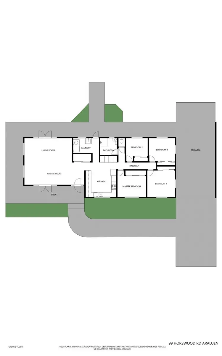 Floorplan of Homely rural property listing, 99 Horswood Road, Araluen QLD 4570
