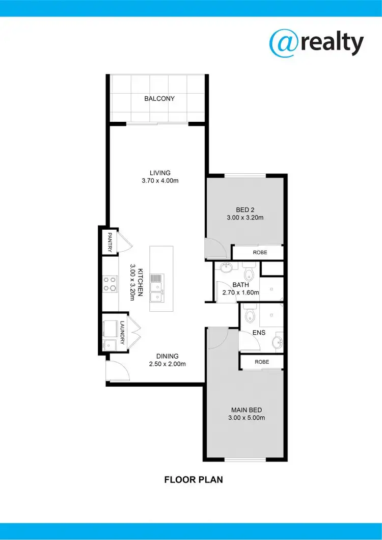Floorplan of Homely apartment listing, 20/5 Dunlop Road, Blue Haven NSW 2262