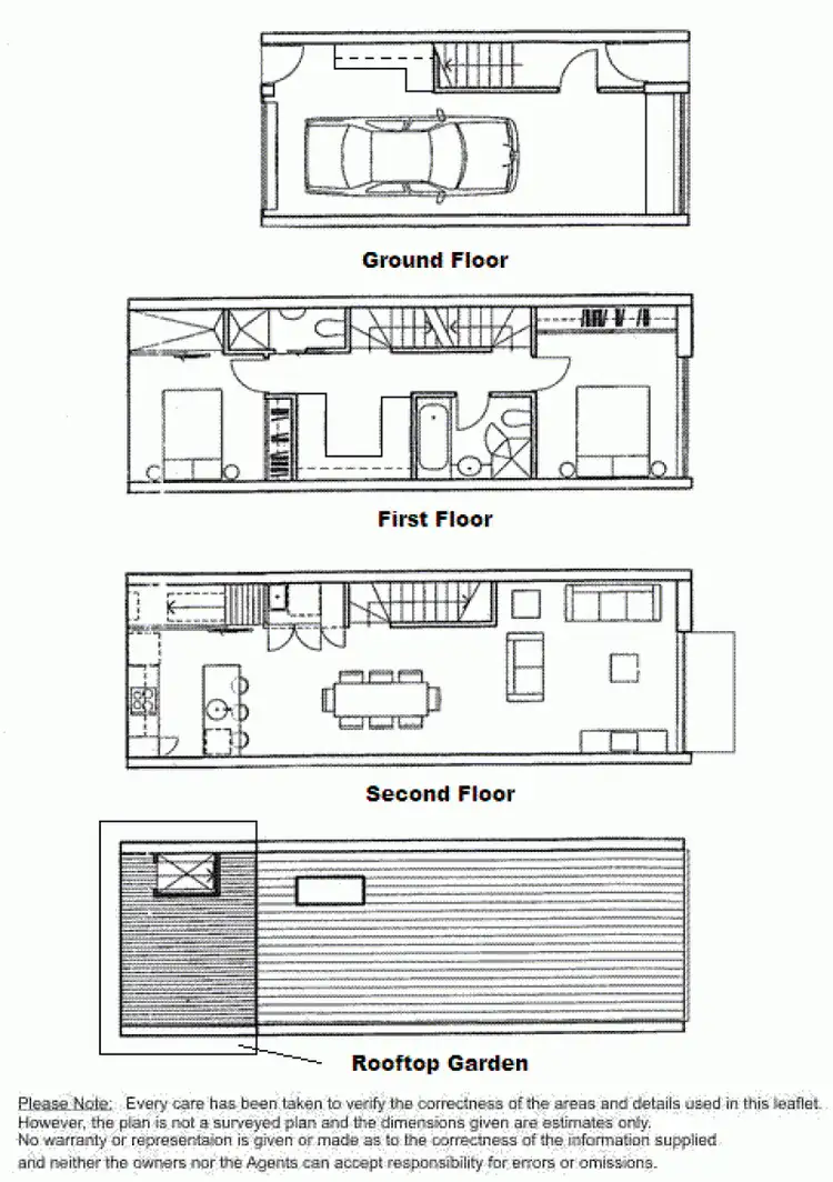 Floorplan of Homely townhouse listing, Address available on request