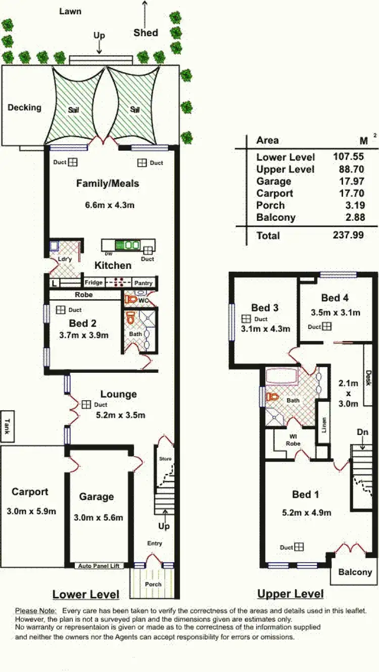 Floorplan of Homely house listing, 41A Lansdowne Terrace, Vale Park SA 5081