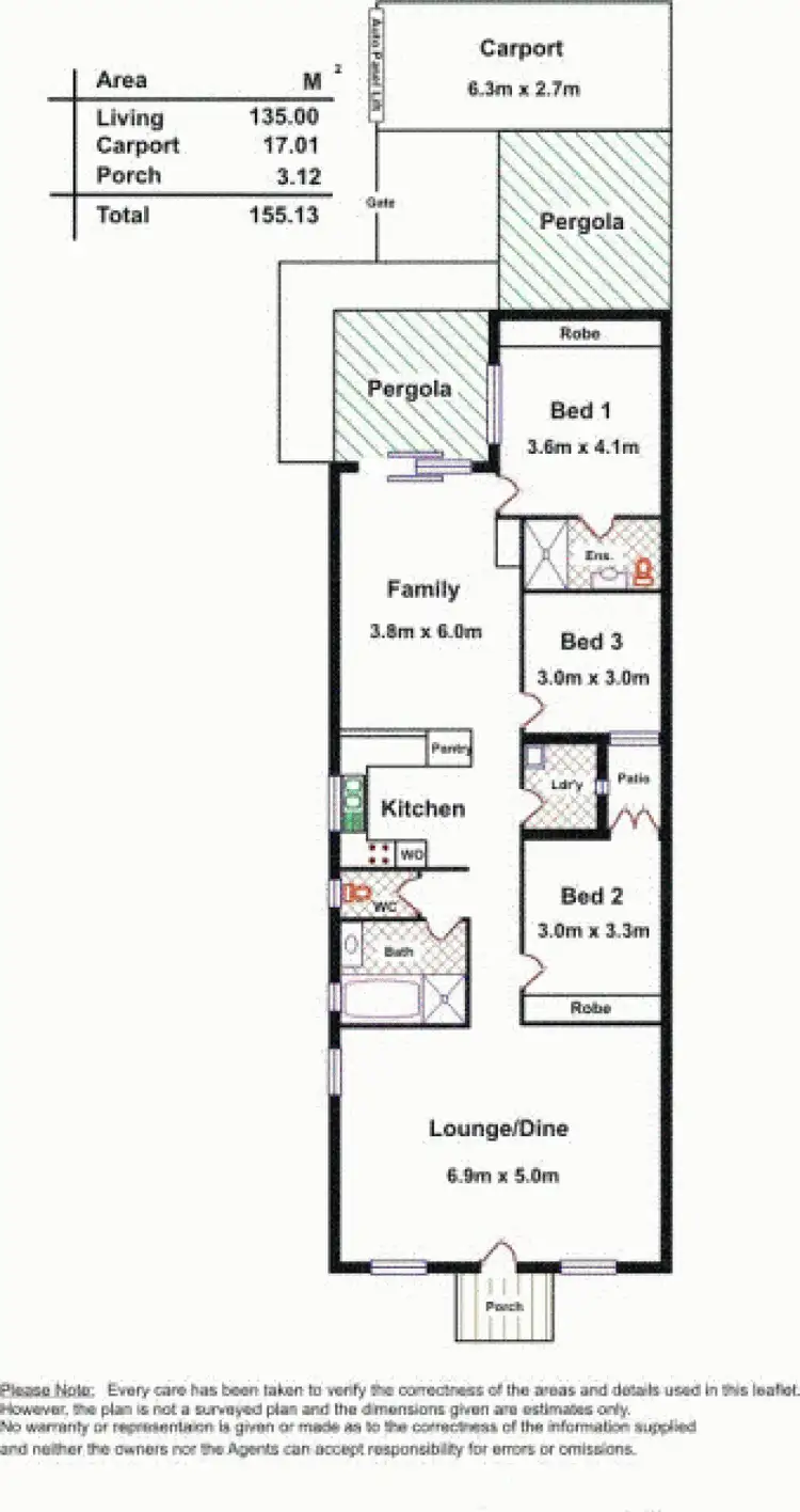 Floorplan of Homely house listing, Address available on request