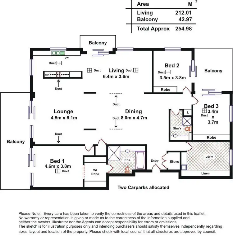 Floorplan of Homely apartment listing, Address available on request