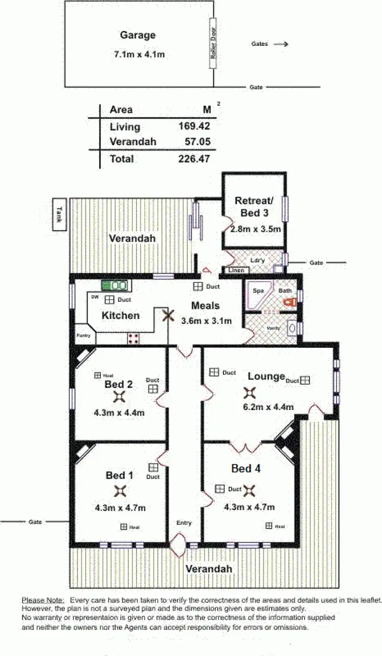 Floorplan of Homely house listing, Address available on request