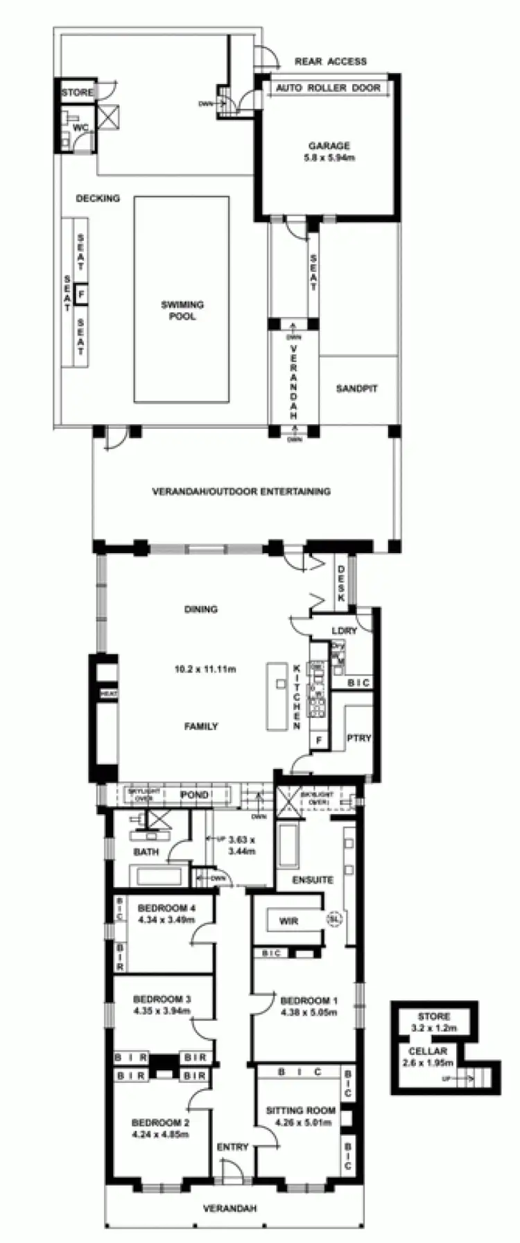 Floorplan of Homely house listing, Address available on request