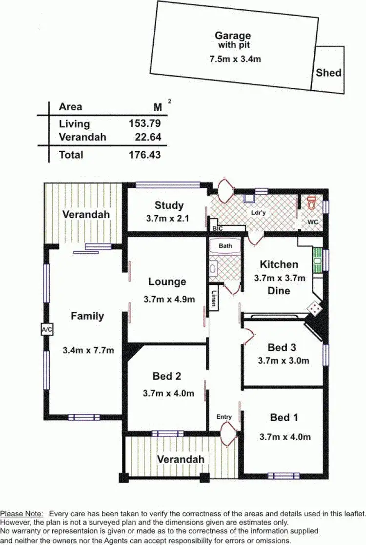 Floorplan of Homely house listing, Address available on request