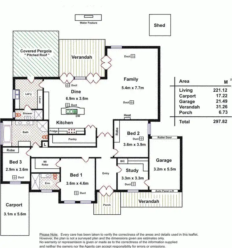 Floorplan of Homely house listing, Address available on request