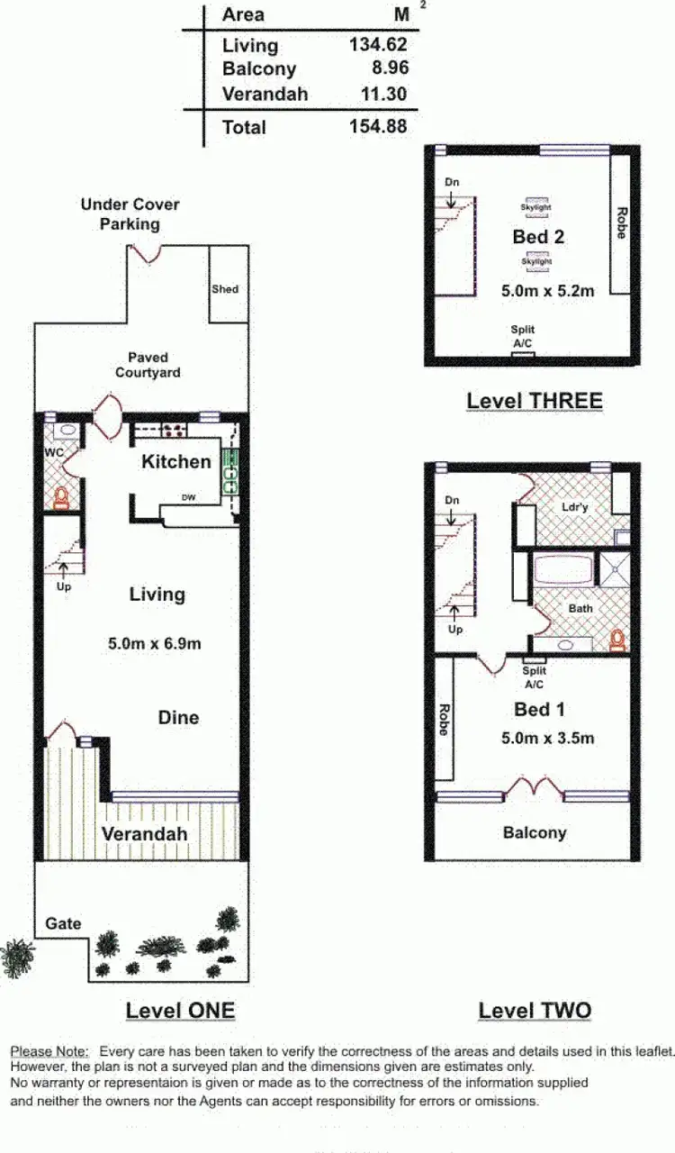 Floorplan of Homely townhouse listing, Address available on request