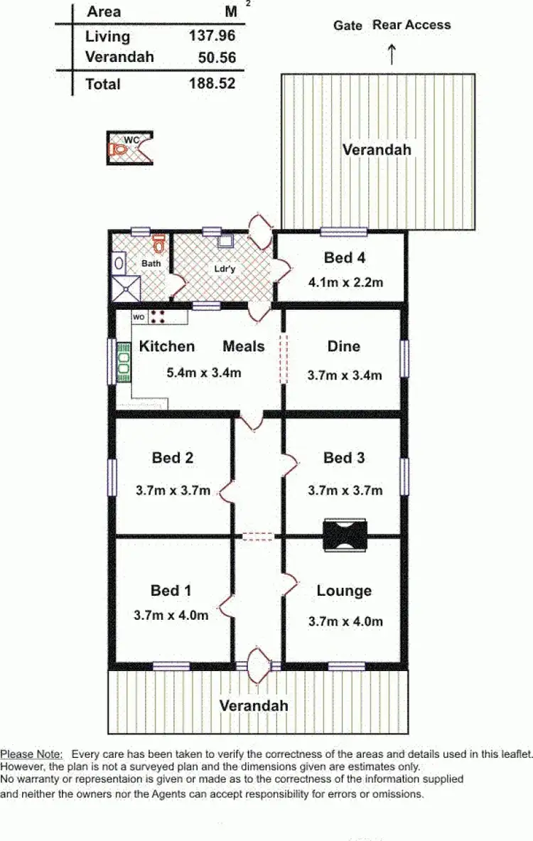 Floorplan of Homely house listing, Address available on request
