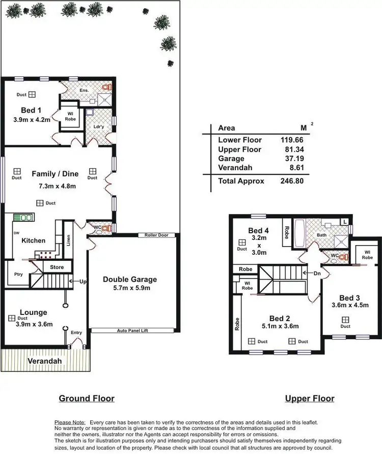 Floorplan of Homely house listing, Address available on request