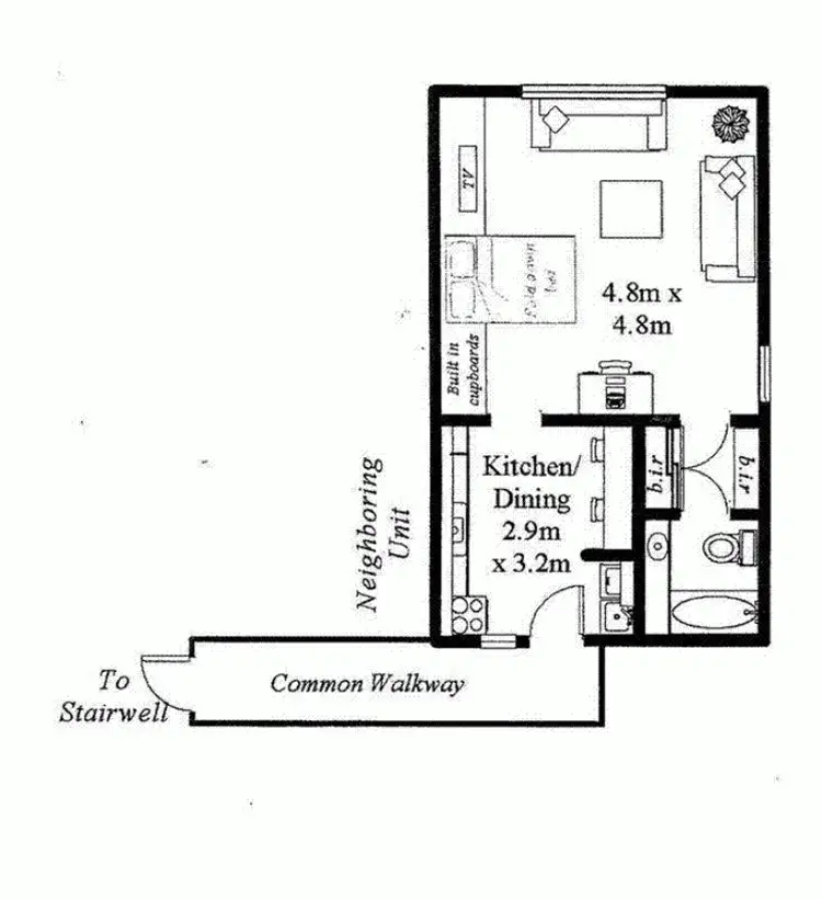 Floorplan of Homely block of units listing, Address available on request