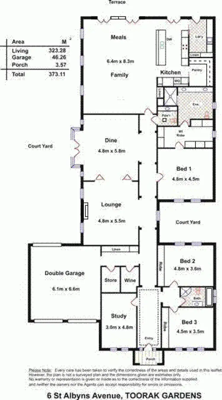 Floorplan of Homely house listing, Address available on request