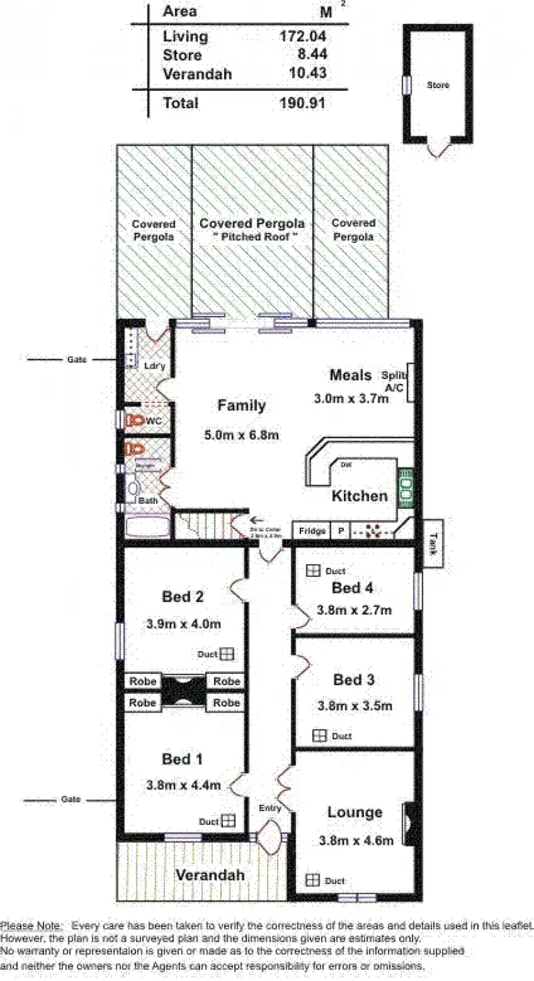 Floorplan of Homely villa listing, Address available on request