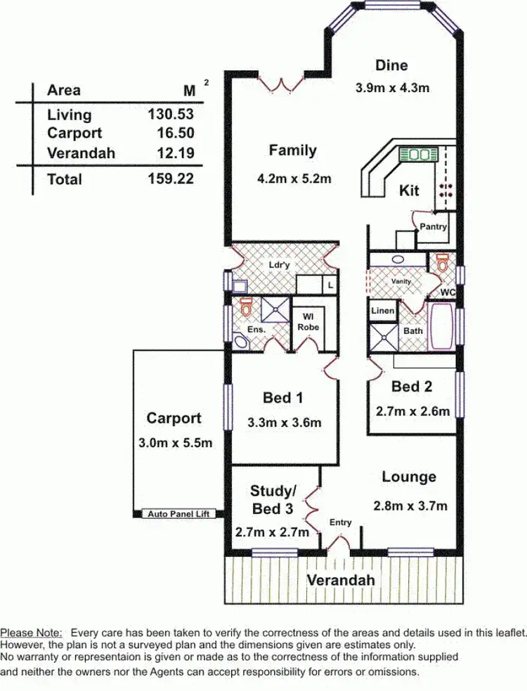 Floorplan of Homely house listing, Address available on request